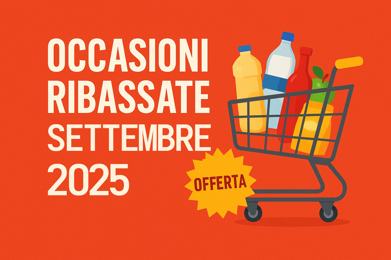 Occasioni ribassate di settembre 2025: i ribassi del mese da cogliere al volo